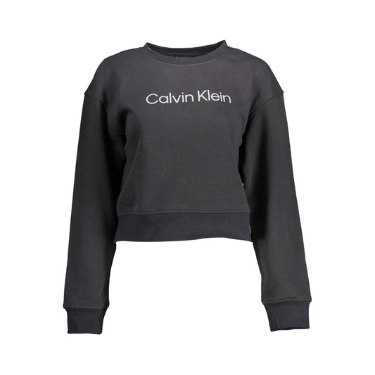 Calvin Klein Schwarzer Baumwollpullover