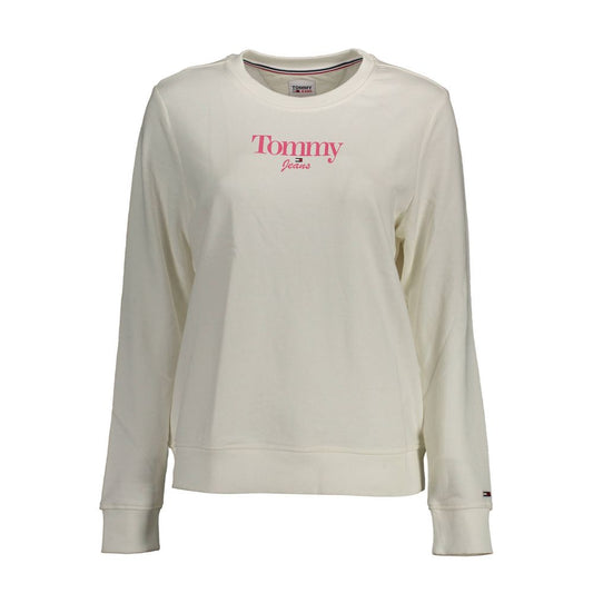 Tommy Hilfiger Weißer Baumwollpullover