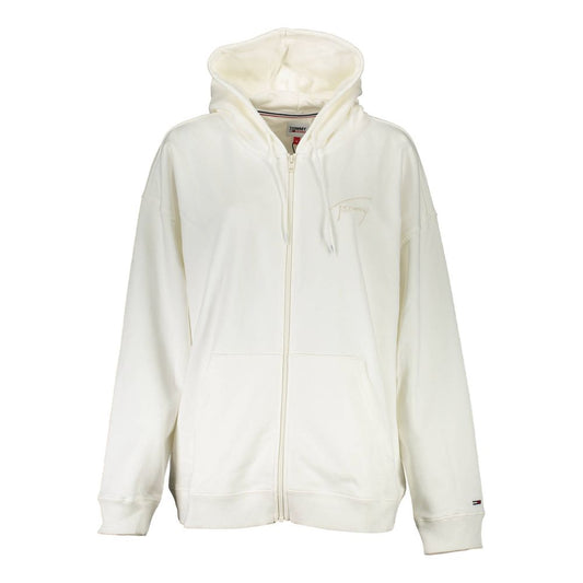 Tommy Hilfiger Weißer Baumwollpullover