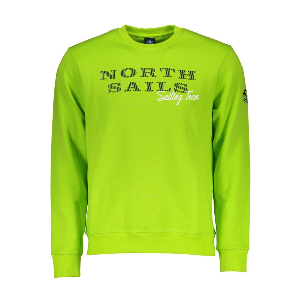 North Sails Grüner Baumwollpullover