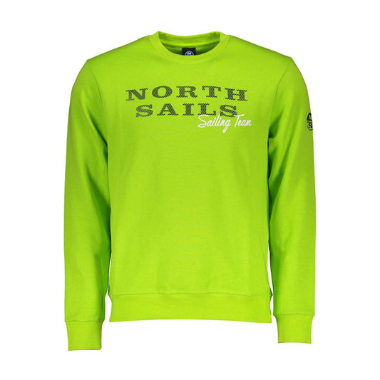 North Sails Grüner Baumwollpullover