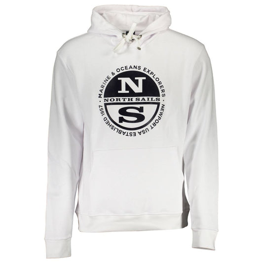 North Sails Weißer Baumwollpullover
