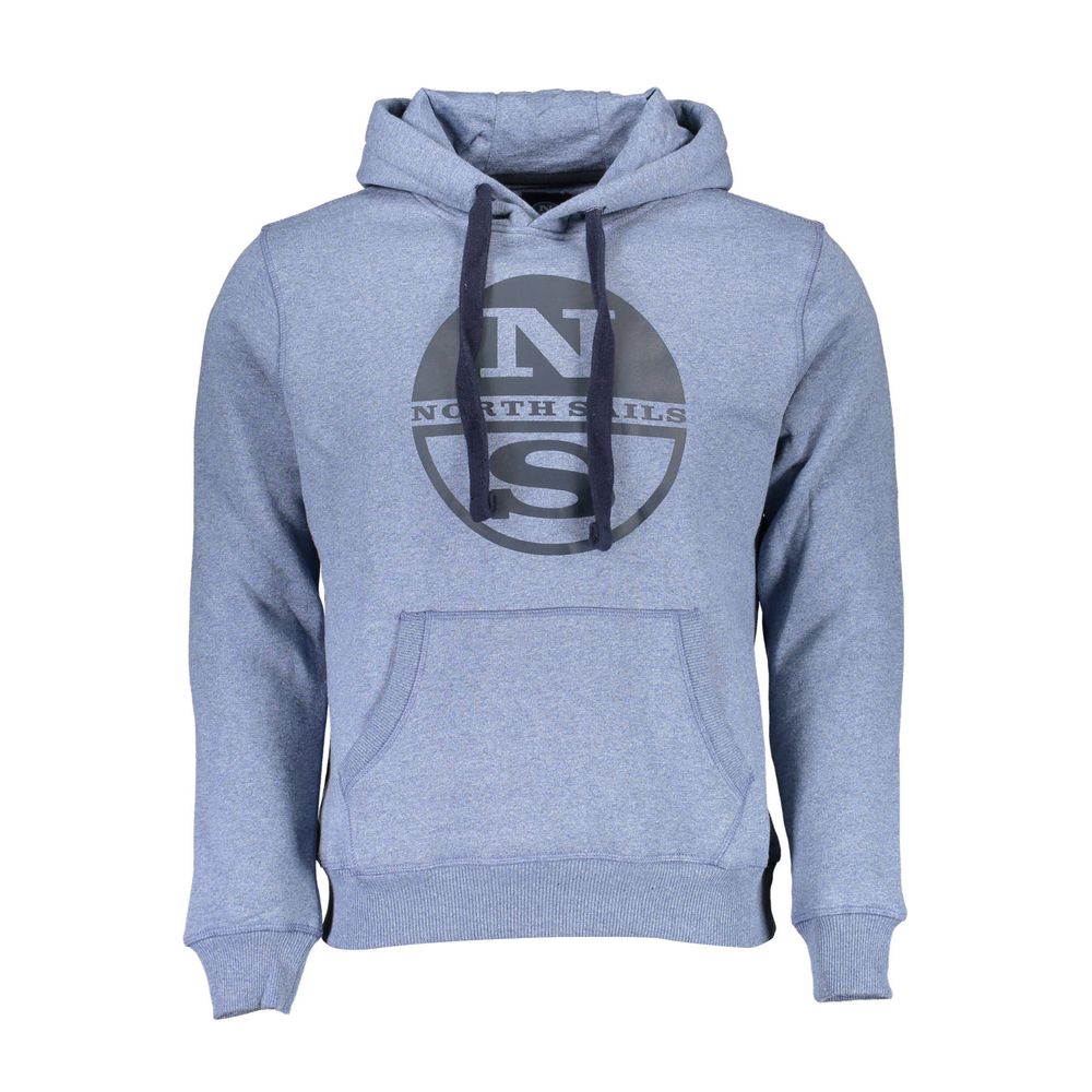 North Sails Blauer Baumwollpullover