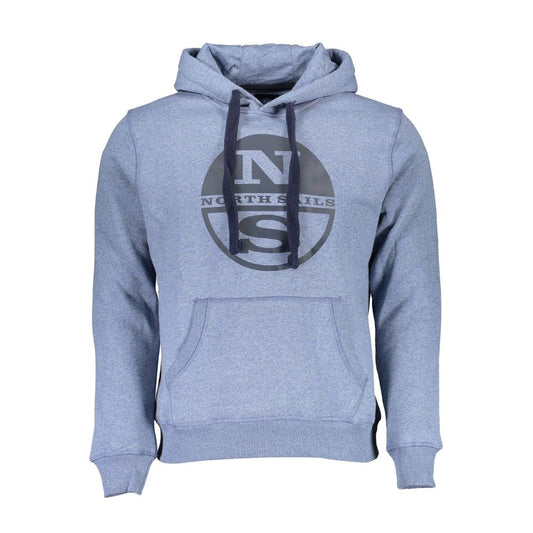 North Sails Blauer Baumwollpullover