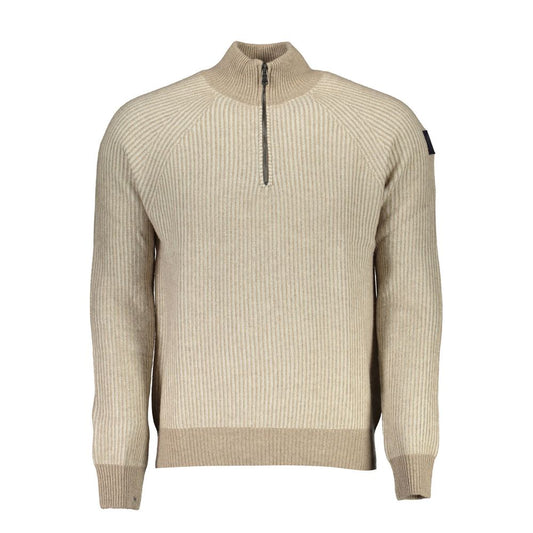 North Sails Beigefarbener Pullover aus Wolle