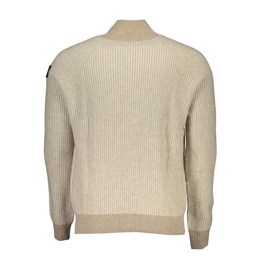 North Sails Beigefarbener Pullover aus Wolle