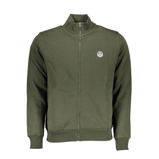 North Sails Grüner Baumwollpullover für Männer