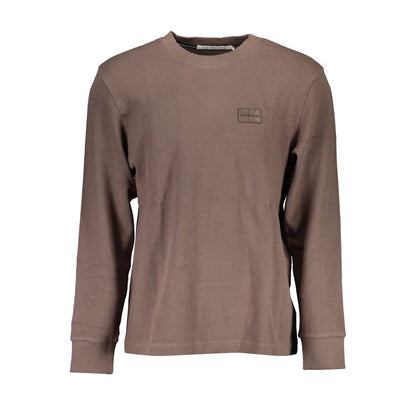 Calvin Klein Brauner Baumwollpullover