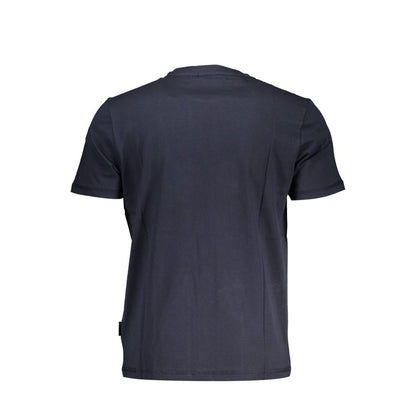 Napapijri T-Shirt aus blauer Baumwolle