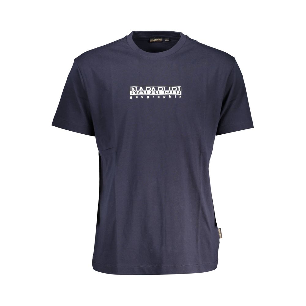 Napapijri T-Shirt aus blauer Baumwolle