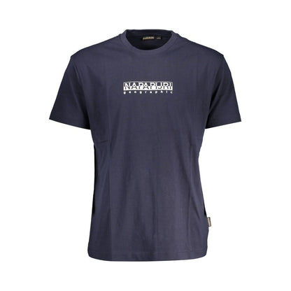 Napapijri T-Shirt aus blauer Baumwolle