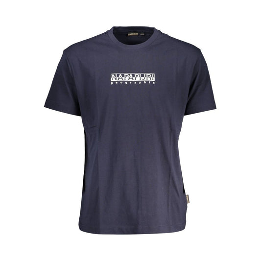 Napapijri T-Shirt aus blauer Baumwolle