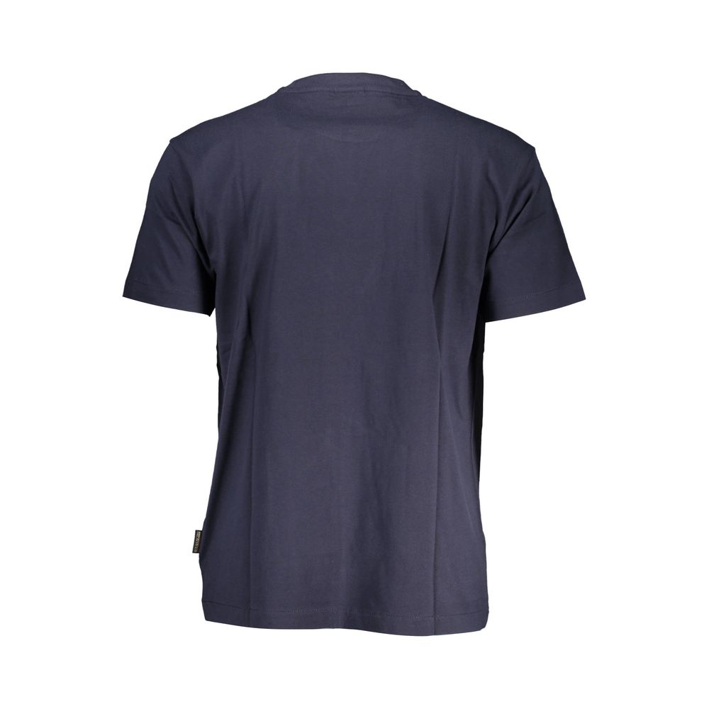 Napapijri T-Shirt aus blauer Baumwolle