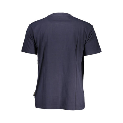 Napapijri T-Shirt aus blauer Baumwolle
