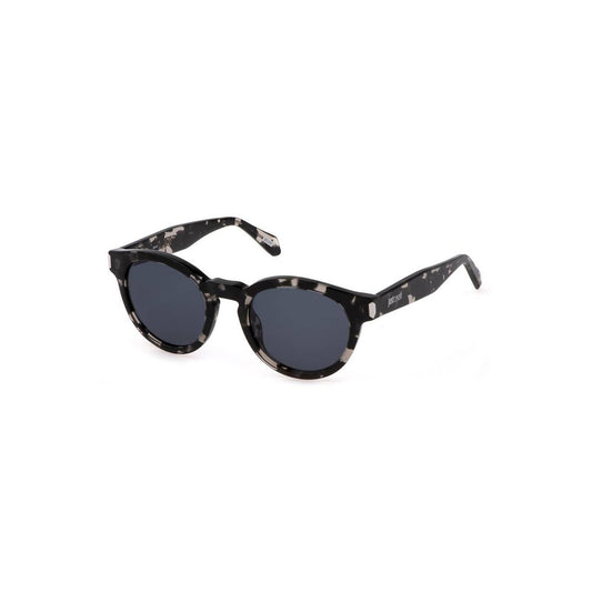Just Cavalli Schwarze Plastiksonnenbrille