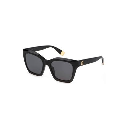 Furla Schwarze Acetat-Sonnenbrille für Frauen