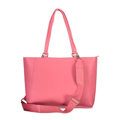Mario Valentino Rosa Polyethylen-Handtasche