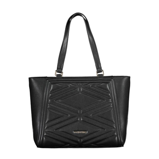 Mario Valentino Schwarze Polyethylen-Handtasche