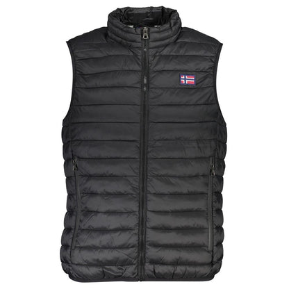 Norway 1963 Schwarze Polyester-Jacke