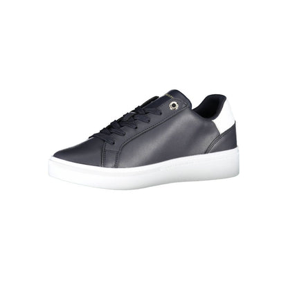 Tommy Hilfiger Blauer Polyester Sneaker