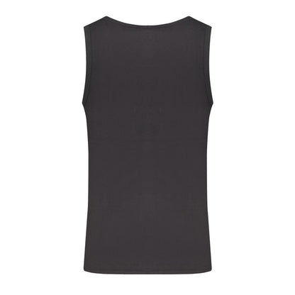 Norway 1963 Schwarzes Baumwolle Männer Tank Top