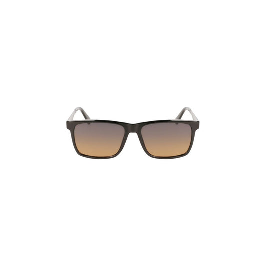 Calvin Klein Schwarze Plastik-Sonnenbrille für Männer