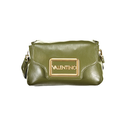 Mario Valentino Grüne Polyethylen-Handtasche