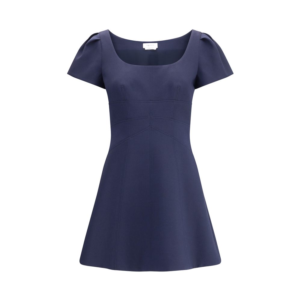 Alexander McQueen Kurzes Kleid mit kurzen gerafften Ärmeln