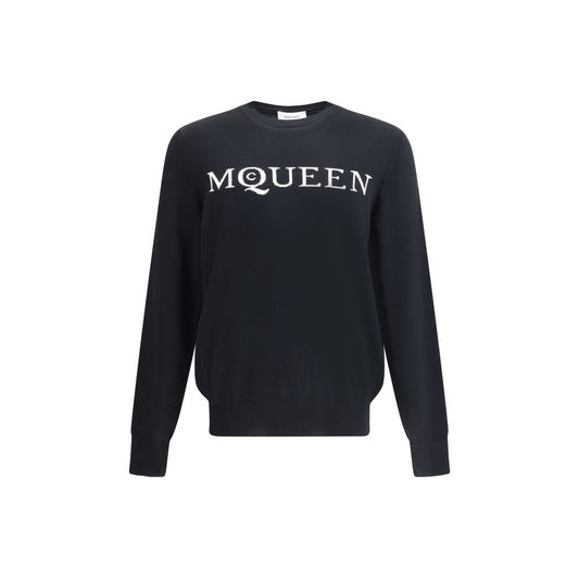 Alexander McQueen Pullover aus Wolle mit Logo