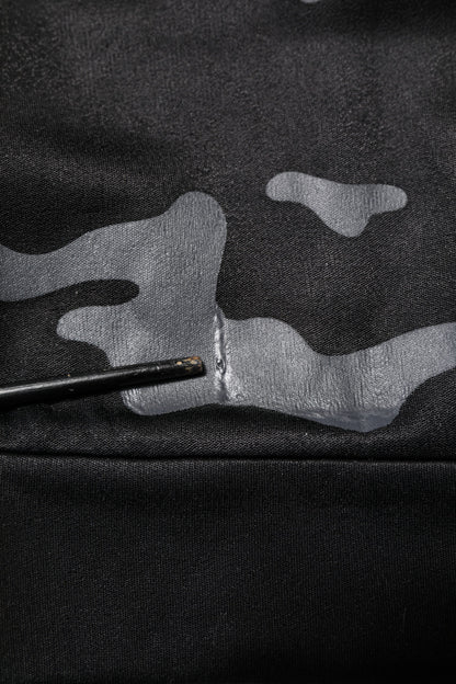 Dolce & Gabbana Schwarzer Camouflage-Pullover Sweatshirt Pullover