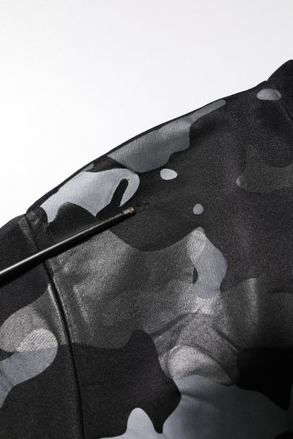Dolce & Gabbana Schwarzer Camouflage-Pullover Sweatshirt Pullover