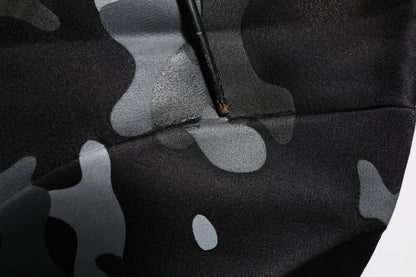 Dolce & Gabbana Schwarzer Camouflage-Pullover Sweatshirt Pullover