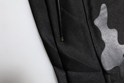 Dolce & Gabbana Schwarzer Camouflage-Pullover Sweatshirt Pullover