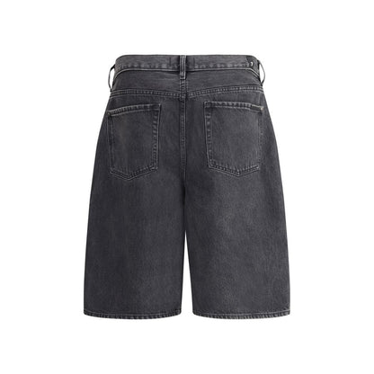 7FOR Denim-Kaviar-Shorts