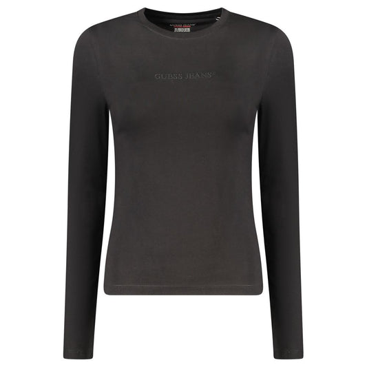 Guess Jeans Schwarze Baumwoll-Oberteile &amp