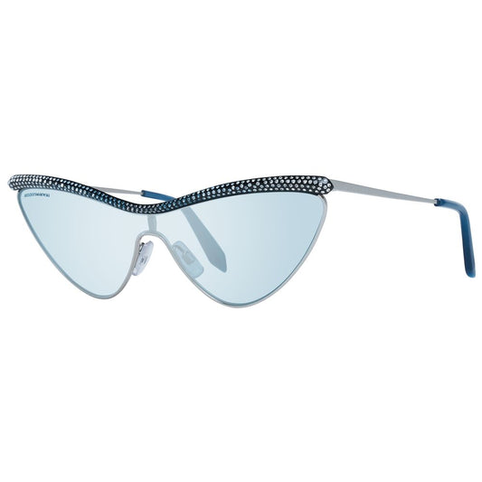 Atelier Swarovski Graue Metall-Sonnenbrille