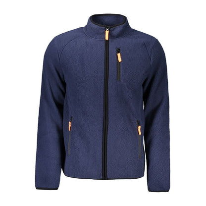 Norway 1963 Blauer Polyester-Pullover für Männer