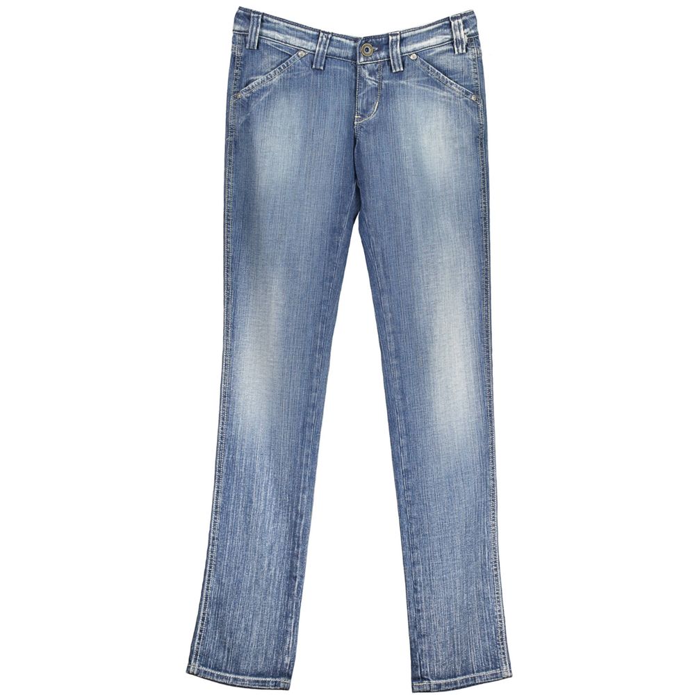RE-START Blaue Baumwolljeans &amp