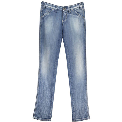 RE-START Blaue Baumwolljeans &amp
