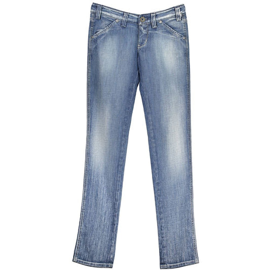 RE-START Blaue Baumwolljeans &amp