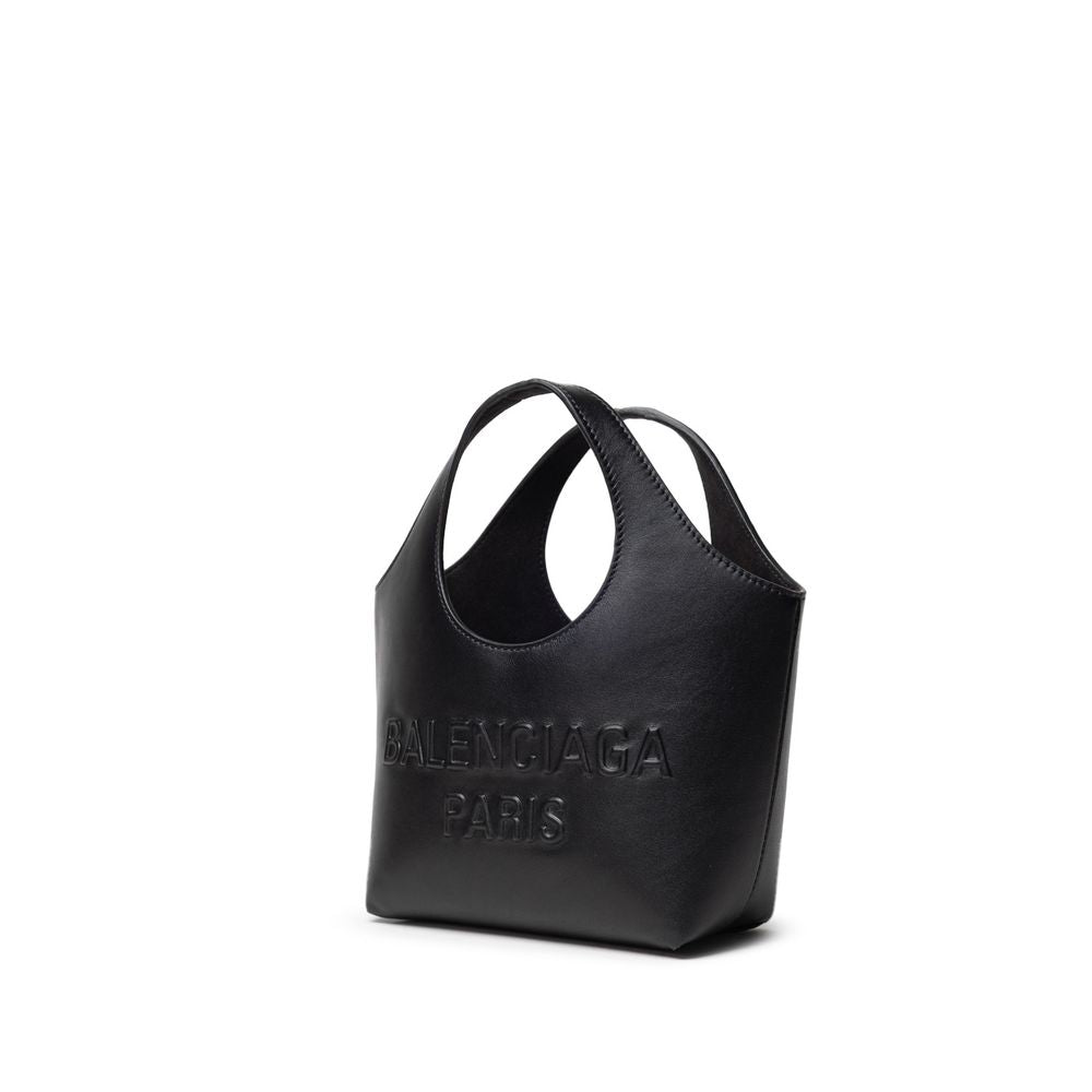 Balenciaga Schwarze Leder-Tote-Tasche