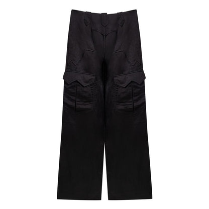 Tom Ford Schwarze Viskose Cargo-Hose