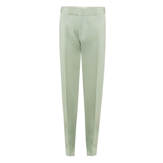 Tom Ford Grüne Chino-Hose aus Viskose