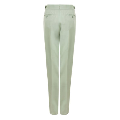 Tom Ford Grüne Chino-Hose aus Viskose