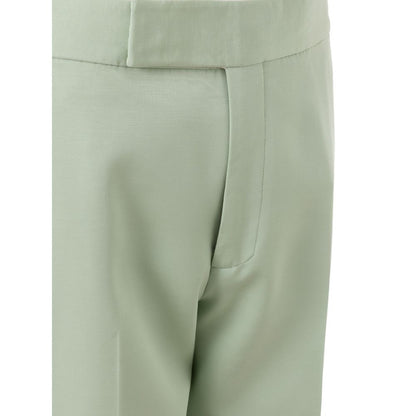 Tom Ford Grüne Chino-Hose aus Viskose