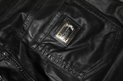 Dolce & Gabbana Schwarze GRACE High Waist Skinny Denim Jeans