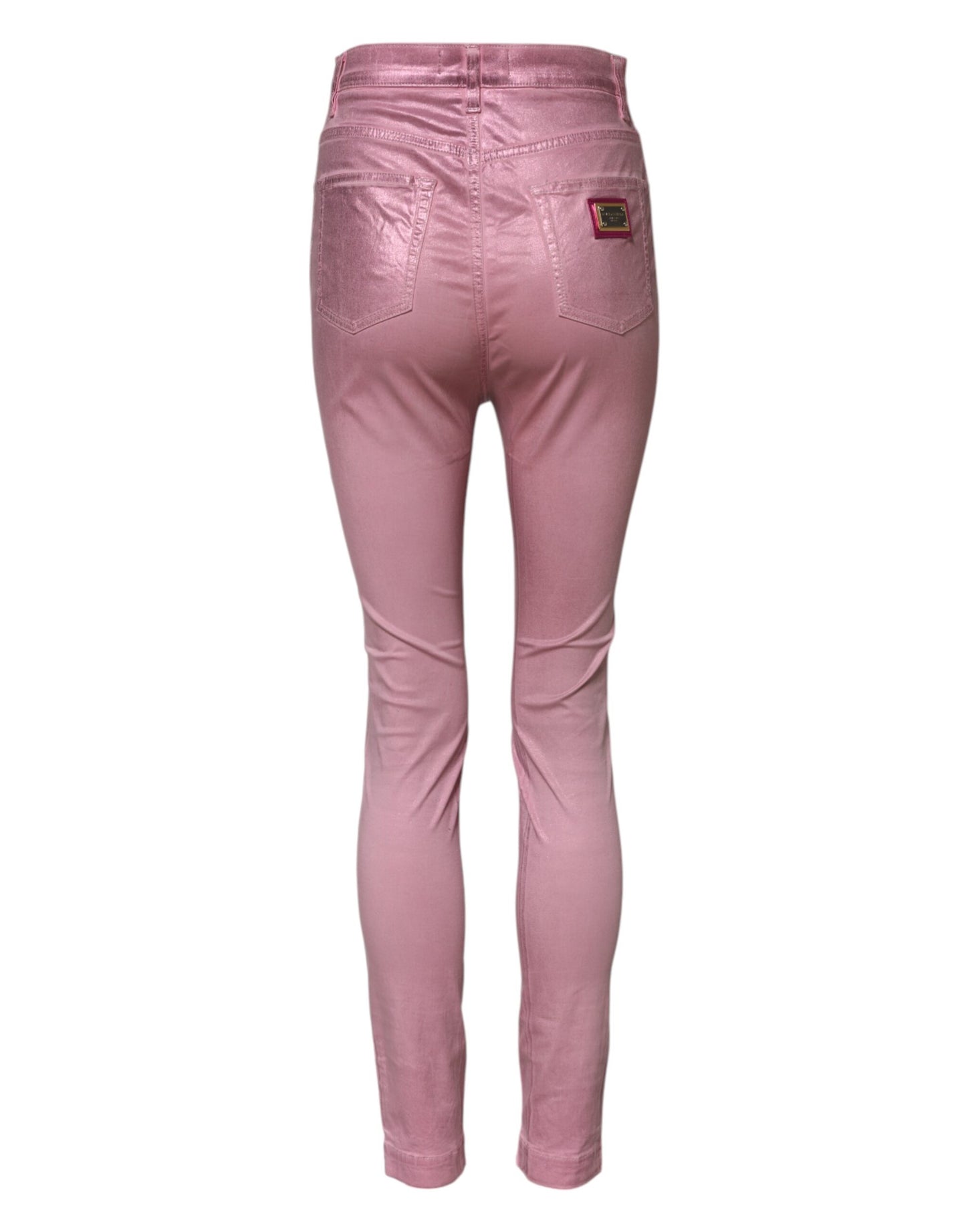 Dolce & Gabbana Rosa GRACE High Waisted Skinny Denim Jeans