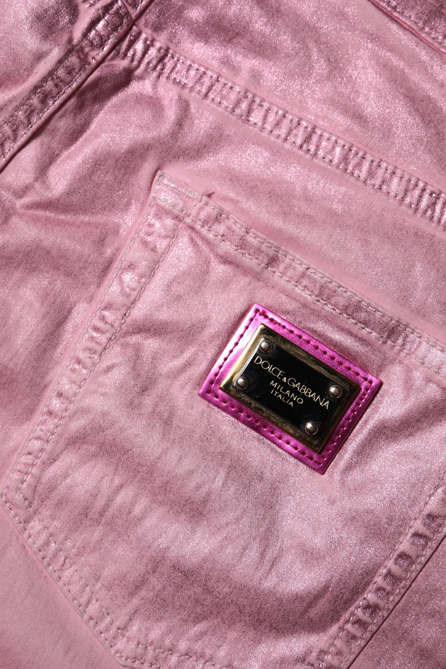 Dolce & Gabbana Rosa GRACE High Waisted Skinny Denim Jeans