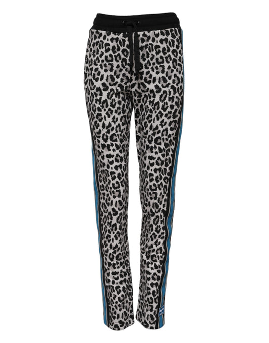 Dolce & Gabbana Multicolor Leopard #DGMillennials Jogger-Hose
