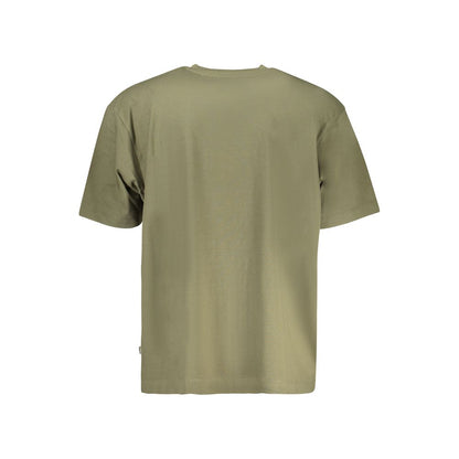 Guess Jeans Grünes Baumwolle Männer T-Shirt